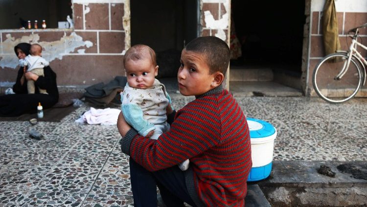 Kinder in Syrien: erste Opfer des Krieges