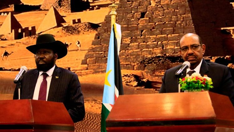 Die beiden politischen Kontrahenten des Südsudan