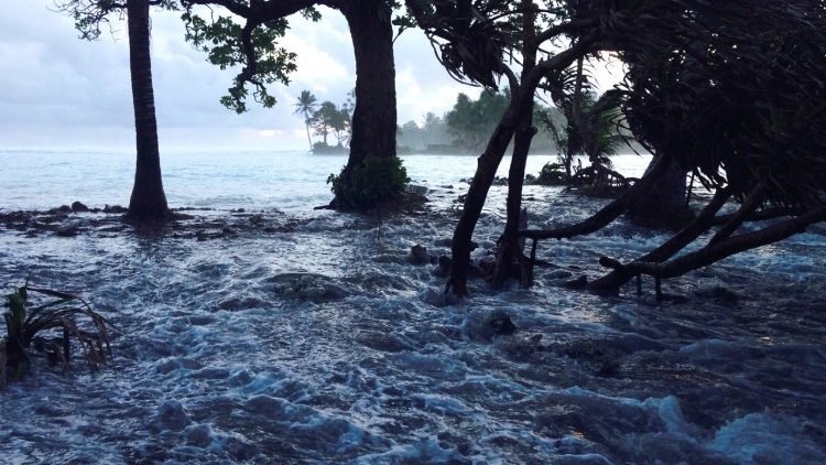 flooding caused by climate change in the Pacific Island States