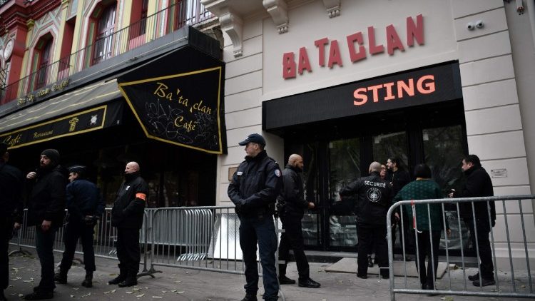 Le Bataclan, salle de spectacle parisienne visée par les attaques terroristes du 13 novembre 2015