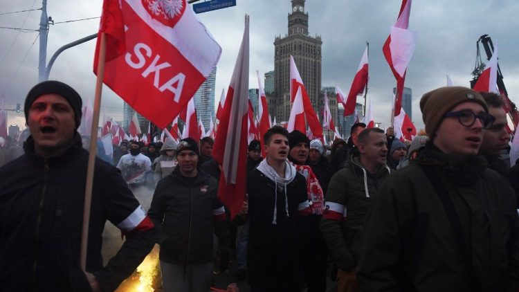 La marche pour l'Indépendance en Pologne, le 11 novembre 2017. 