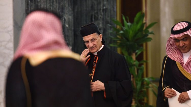Le cardinal Raï lors de sa visite en Arabie Saoudite, le 14 novembre 2017.