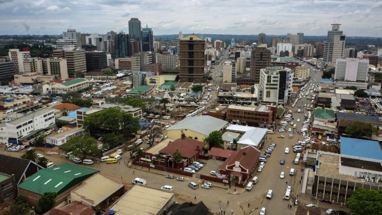 Une vue de Harare, la capitale zimbabwéenne, le 16 novembre 2017.