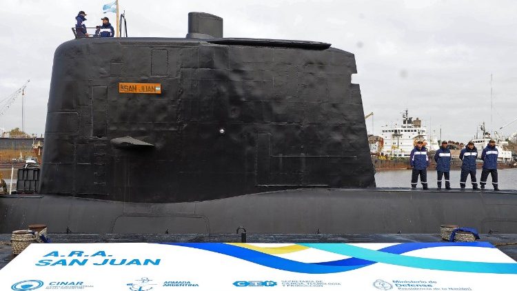 Submarino argentino está desaparecido desde quarta-feira (15/11)