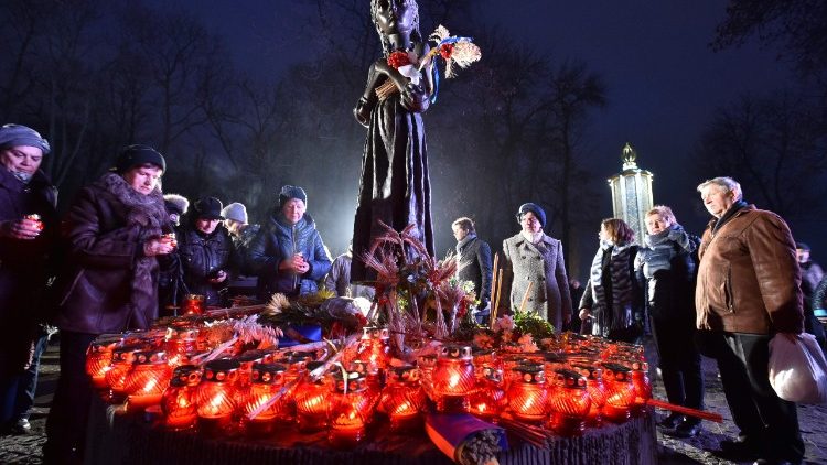 Commémoration de l'Holodomor, le 25 novembre 2017.