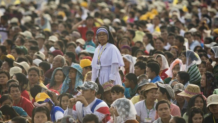 Gläubige in Rangun: Warten auf den Papst