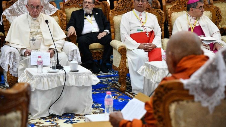 Der Papst zu Gast bei Buddhisten