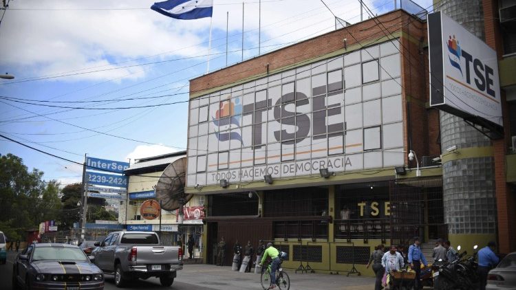 Prédio do Supremo Tribunal Eleitoral (TSE) de Honduras