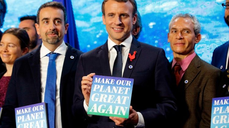 La veille du sommet, le président français Emmanuel Macron a dévoilé les 18 lauréats de son initiative «Make Our Planet Great Again».