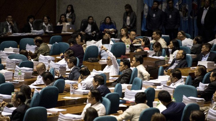 Der philippinische Kongress hat für die Verlängerung gestimmt