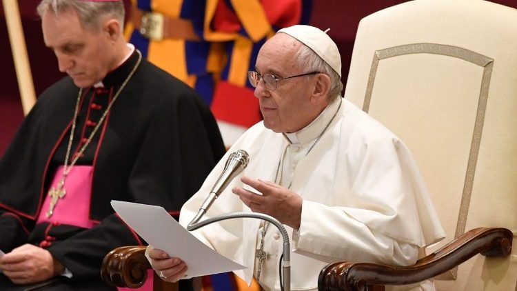 Le Pape François lors de l'audience générale ce mercredi 12 décembre 2017.