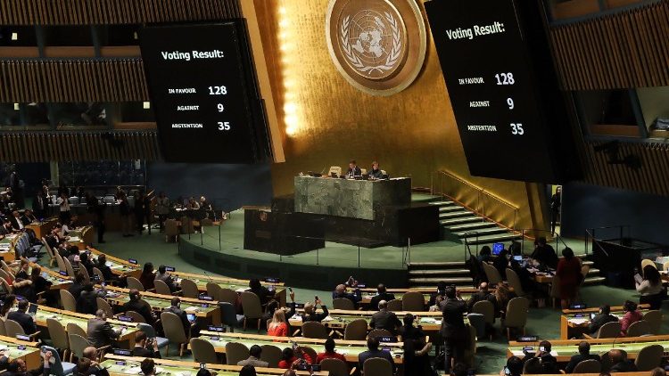 UN General Assembly Votes On Resolution Condemning US On Jerusalem Decision