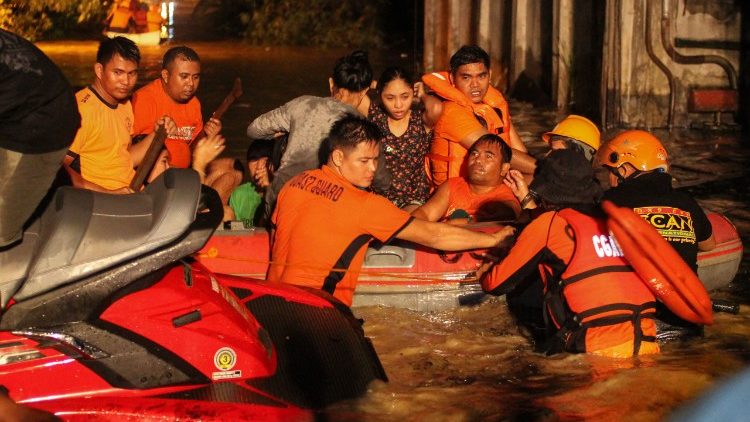Rettungsarbeiten auf Mindanao