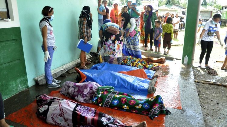 Opfer der Unwetter in Lanao del Norte