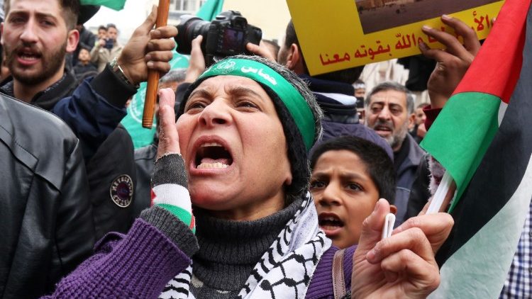 Proteste in Jordanien gegen die Trump-Entscheidung zu Jerusalem