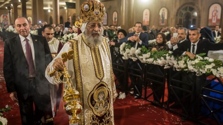 Il Patriarca copto di Alessandria Tawadros II inaugura la nuova cattederale