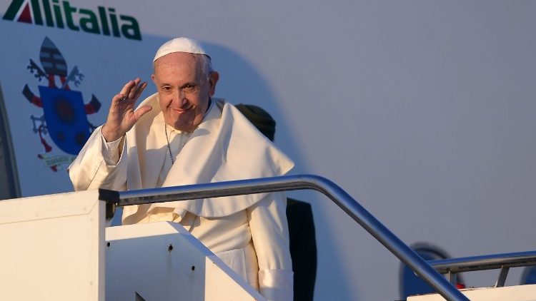 Papa Francisco parte para mais uma Viagem Apostólica internacional