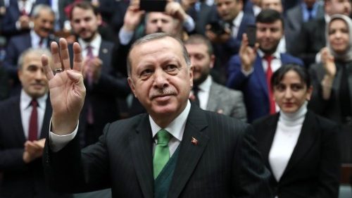 Franziskus empfängt türkischen Präsidenten Erdogan