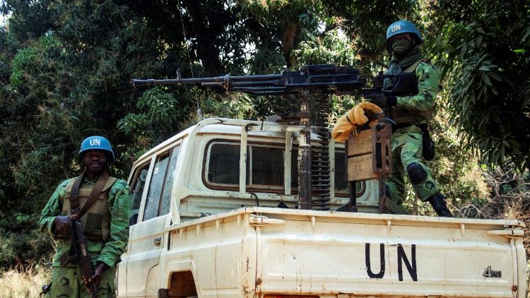 Caschi blu dell'Onu in Centrafrica