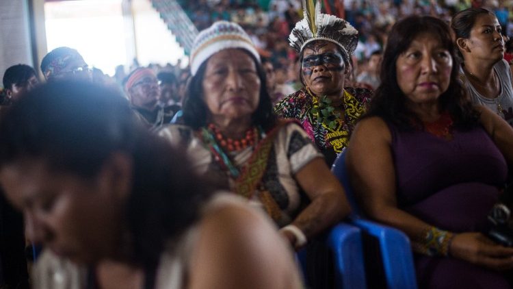Indigene aus Amazonien