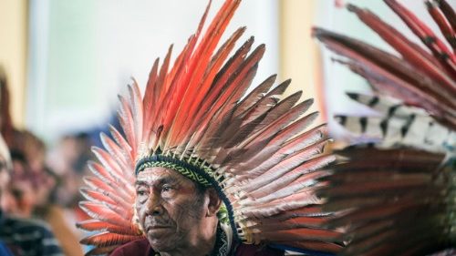 Vídeo Noticia del encuentro del Papa con los pueblos de la Amazonía