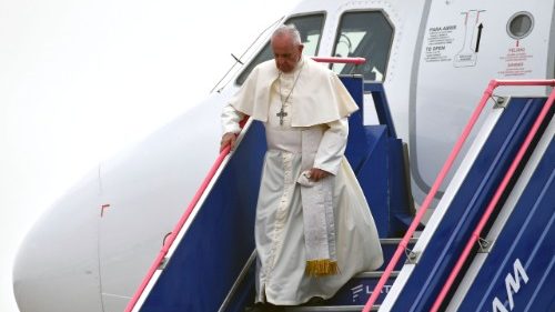 Le départ du Pape du Chili et son arrivée au Pérou