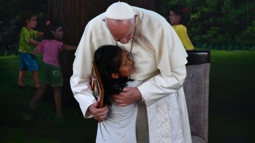 Visita do Papa ao Lar Pequeno Príncipe