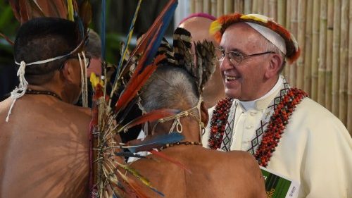 Papa encontra Povos da Amazônia