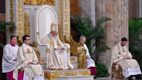 Papa celebra Segundas Vésperas na festa da Conversão de São Paulo
