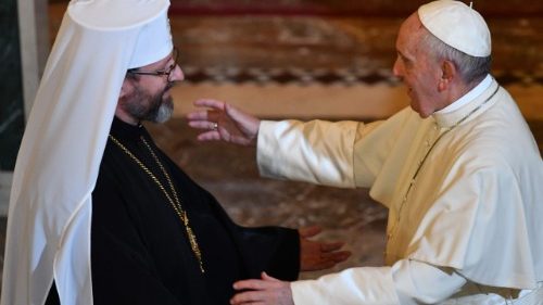 Į Vatikaną atvyksta Ukrainos graikų katalikų Bažnyčios hierarchai