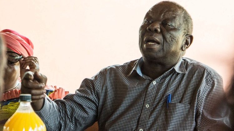 Oppositionsführer in Simbabwe Morgan Tsvangirai 