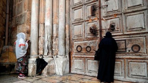 Gerusalemme: chiuso per la prima volta il Santo Sepolcro