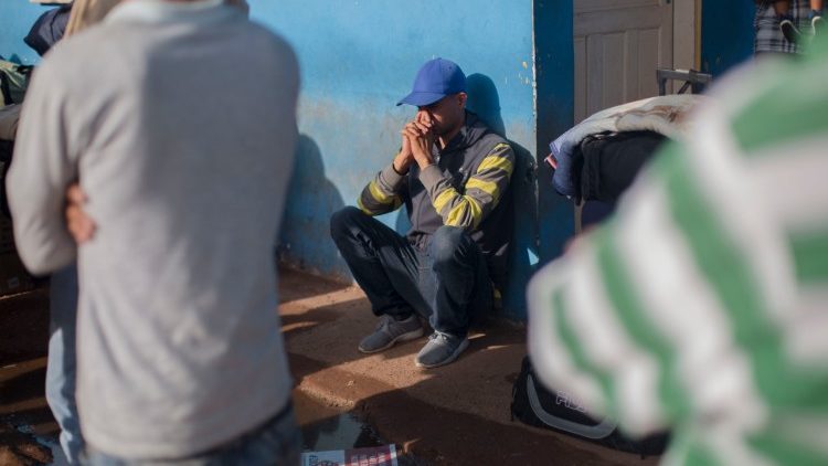Migrantes venezuelanos no Brasil em imagem de arquivo