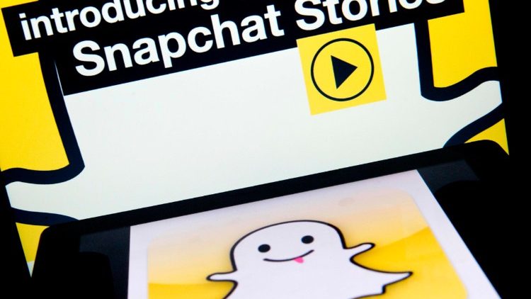 L'application Snapchat, l'une des plus populaires.