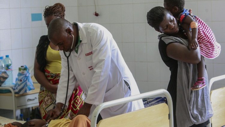 Malariavård på barnsjukhus 