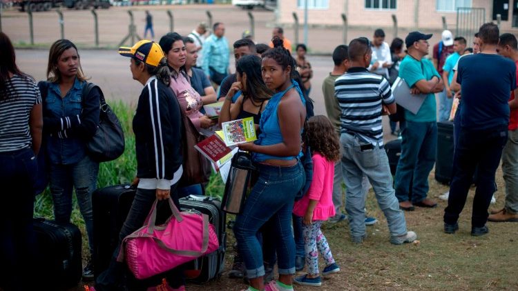 Migrantes venezuelanos no Brasil