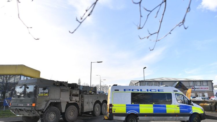 British police investigate nerve gas attack