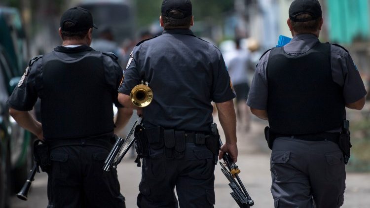 Brasilianische Polizeikräfte