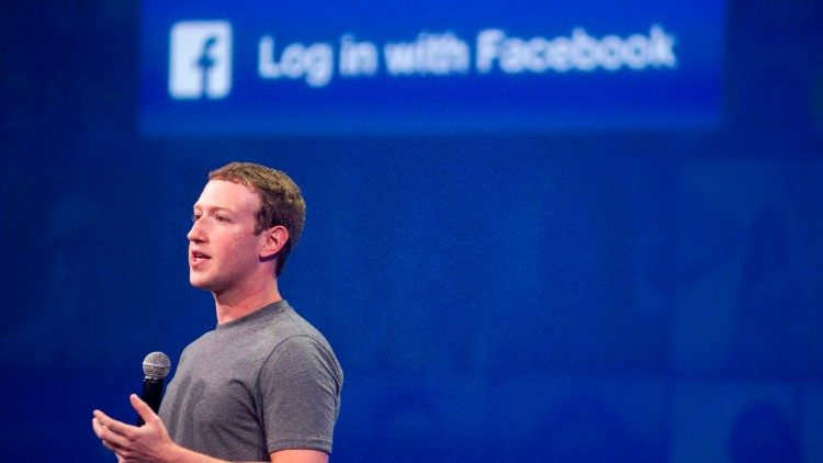 Il fondatore di Facebook Mark Zuckerberg 