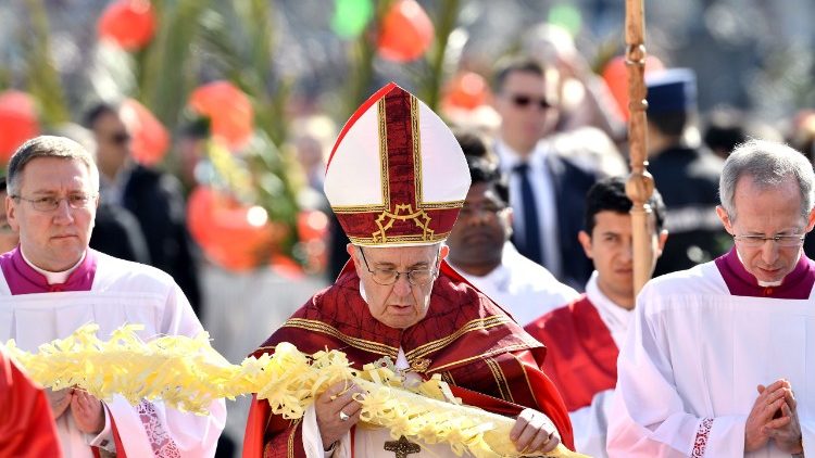 Niedziela Palmowa w Watykanie 