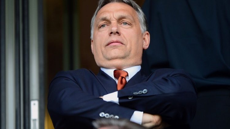 Le Premier ministre hongrois, Viktor Orban, le 21 avril 2014. Il vise un troisième mandat lors des élections législatives du 8 avril 2018. 