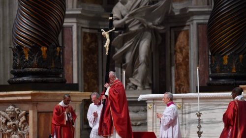 Papa Francisco celebração da Paixão do Senhor 2018 Vaticano