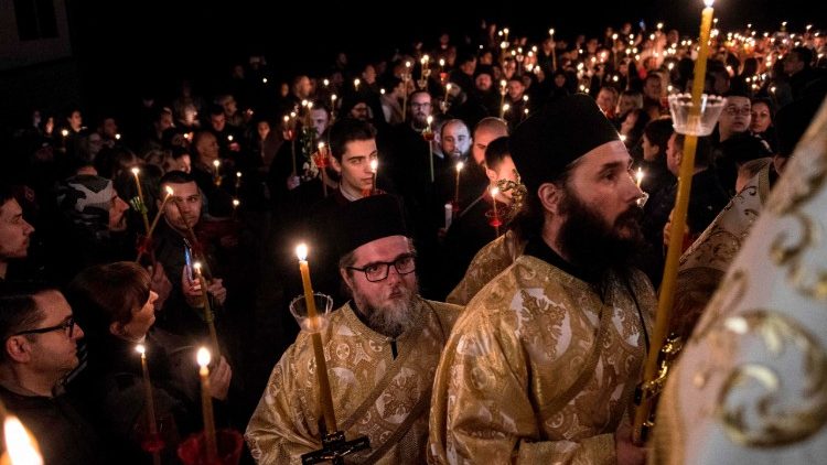 Orthodoxe Christen in Nordmazedonien