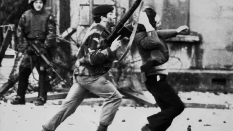 Historický snímek z "Bloody Sunday", 30. ledna 1972