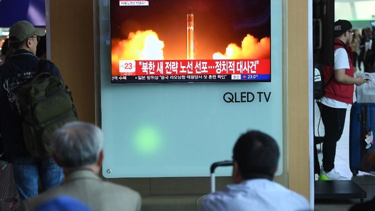 Uno dei test nucleari della Corea del Nord