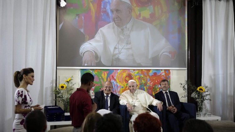 Påvens möte med Scholas Occurentes