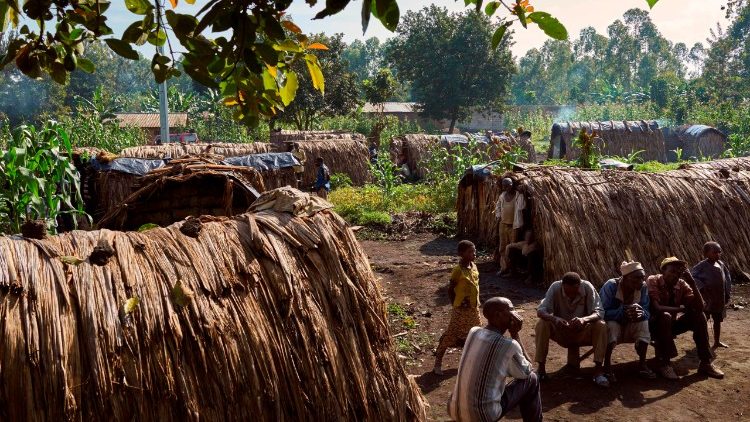 Un campo sfollati del Nord Kivu