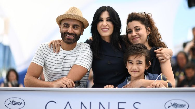 La réalisatrice libanaise, Nadine Labaki, récompensé par le jury oecuménique cannois, le 19 mai 2018. 