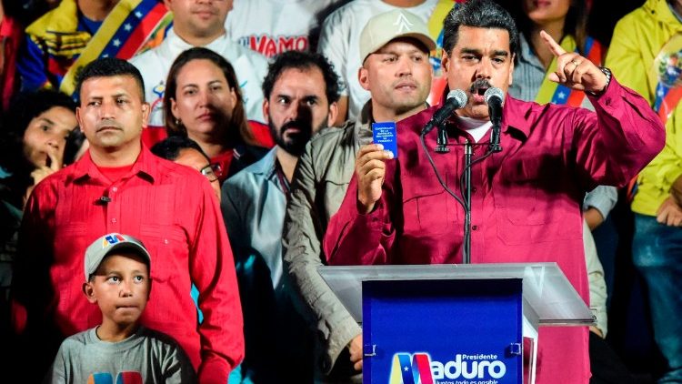 Zum Wahlsieger erklärt: Nicolas Maduro