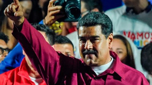Venezuela's President wins a 2nd term in office in disputed  poll